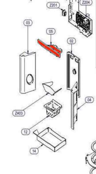 Wamsler PO 90 røgvenderplade Wamsler PO 90 røgvenderplade