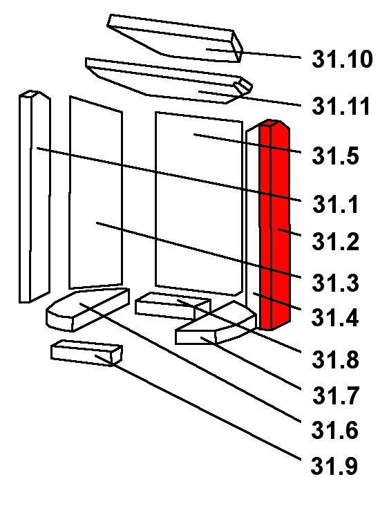 Oranier Pori 5 sidesten højre foran B Oranier Pori 5 sidesten højre foran B