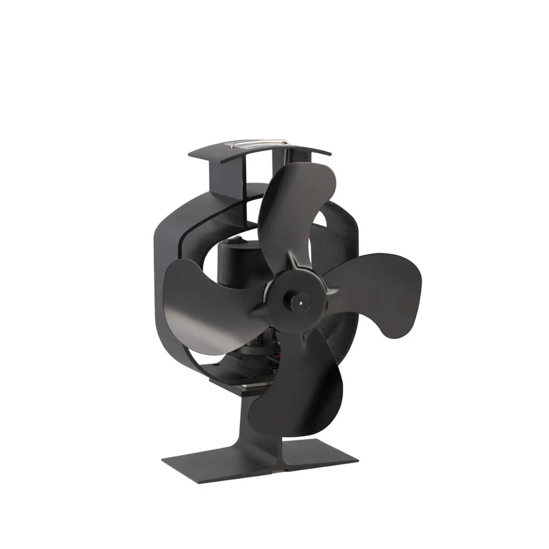 Kaminofen Ventilator TermaTech HEAT POWER EVO TURN, schwarz