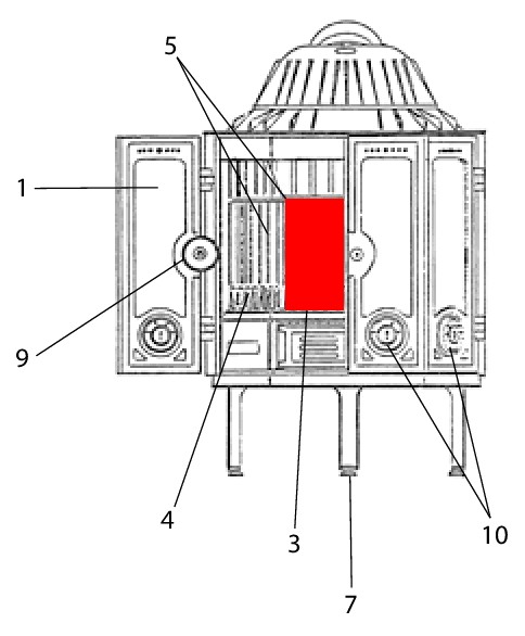 Wodtke HK 01 bagplade Wodtke HK 01 bagplade