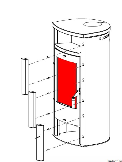 Fireplace Saint Tropez Sichtscheibe Schauglas Fireplace Saint Tropez Sichtscheibe Schauglas