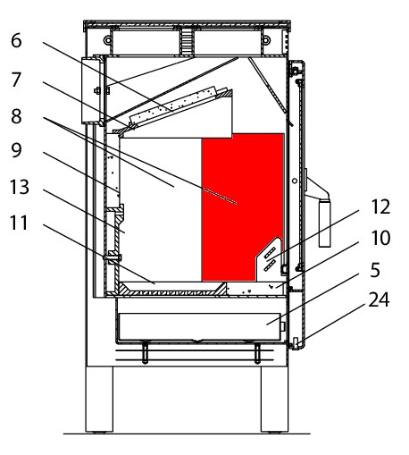 Wodtke H 01 pietra laterale a sinistra anteriore Wodtke H 01 pietra laterale a sinistra anteriore