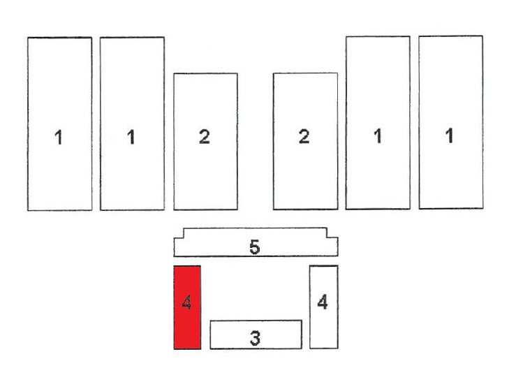 Caminos Optio Bodenstein links Brennraumstein Caminos Optio Bodenstein links Brennraumstein