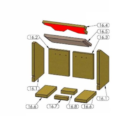 Oranier Patrona III déflecteur haut Oranier Patrona III déflecteur haut