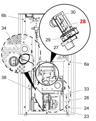 Haas+Sohn Pallazza II 519.08 Förderschnecke Haas+Sohn Pallazza II 519.08 Förderschnecke
