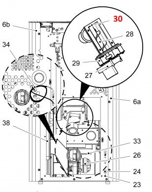 Haas+Sohn Pallazza II 519.08 stock escargot en haut Haas+Sohn Pallazza II 519.08 stock escargot en haut