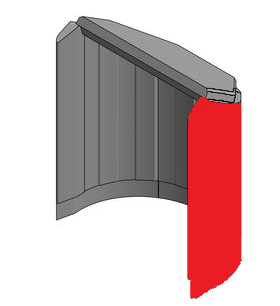 Cera Scusi røgvenderplade højre Cera Scusi røgvenderplade højre