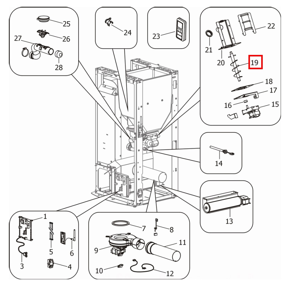 MCZ CLUB 2.0 COMFORT AIR snegl MCZ CLUB 2.0 COMFORT AIR snegl