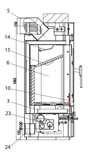 Haas+Sohn Kerpen 232.17 Stehrost Glutfang Haas+Sohn Kerpen 232.17 Stehrost Glutfang