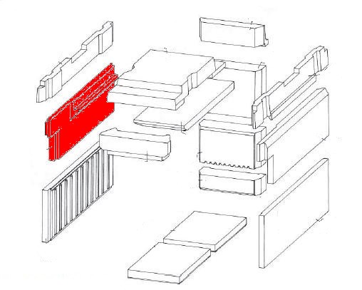 Leda Diamant H8 pierre latérale gauche haut Leda Diamant H8 pierre latérale gauche haut