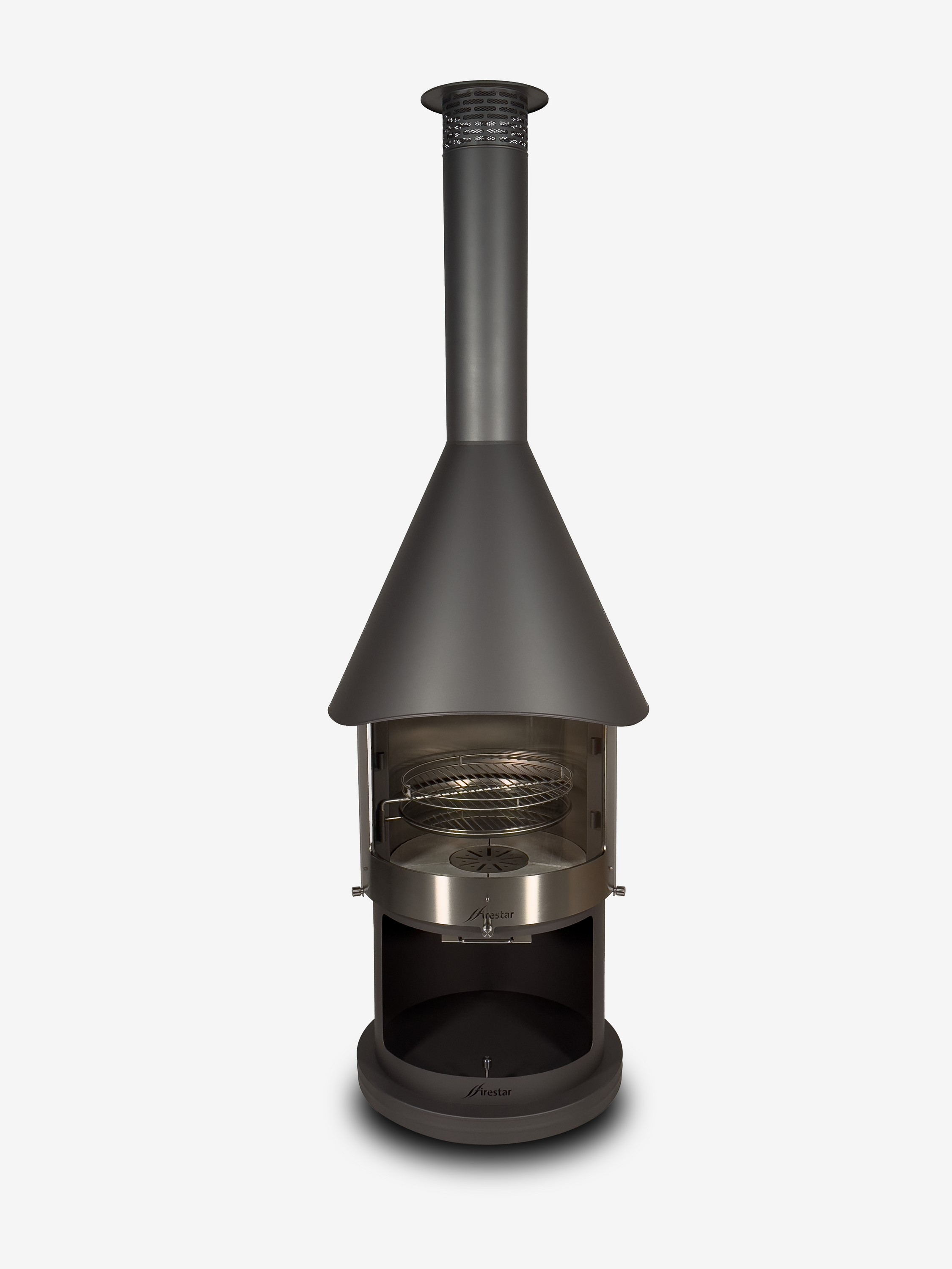 Grillkamin Edelstahl Firestar 700 Glas (3.Generation) SMg89000s.1