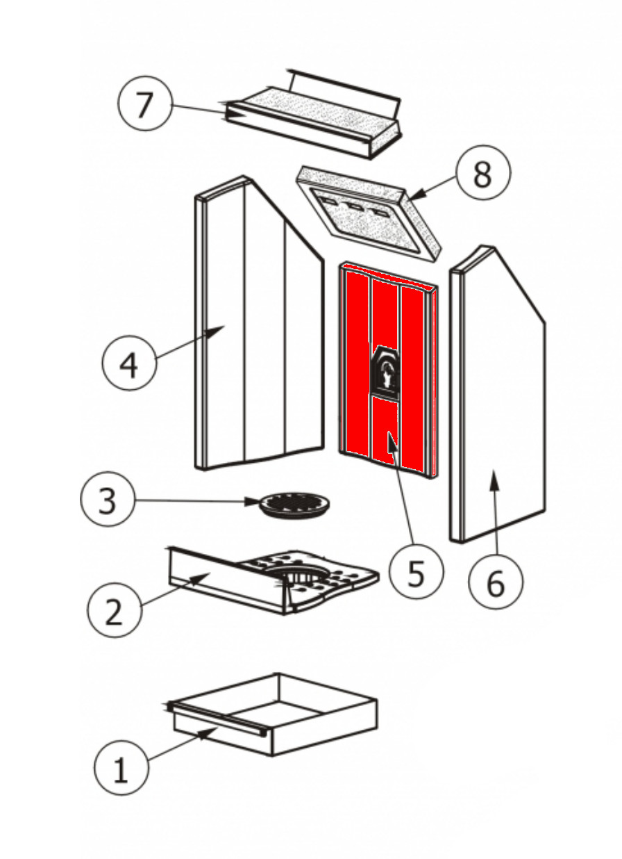 MCZ Quasar bagsten MCZ Quasar bagsten
