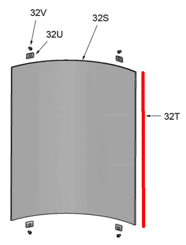 Oranier Polar NEO 8 RLU joint d’étanchéité vitre
