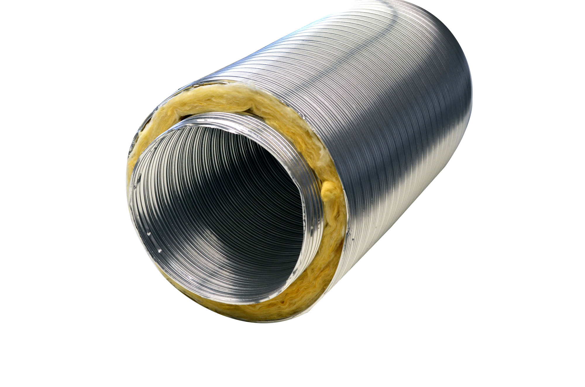 Aluflexrohr isoliert 1,2 m 5-lagig SMafrevfiso100