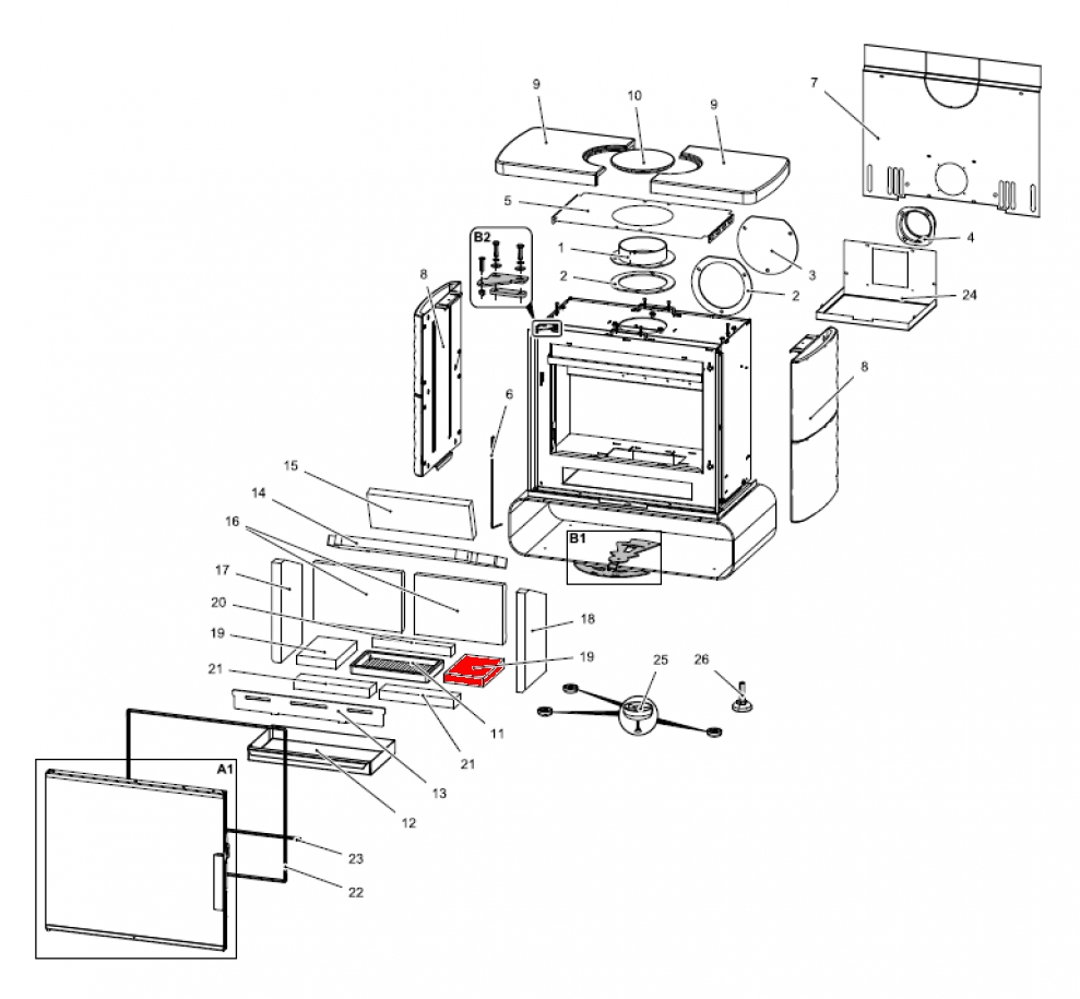 Haas+Sohn Fulham easy 347.15 Bodenstein rechts Haas+Sohn Fulham easy 347.15 Bodenstein rechts