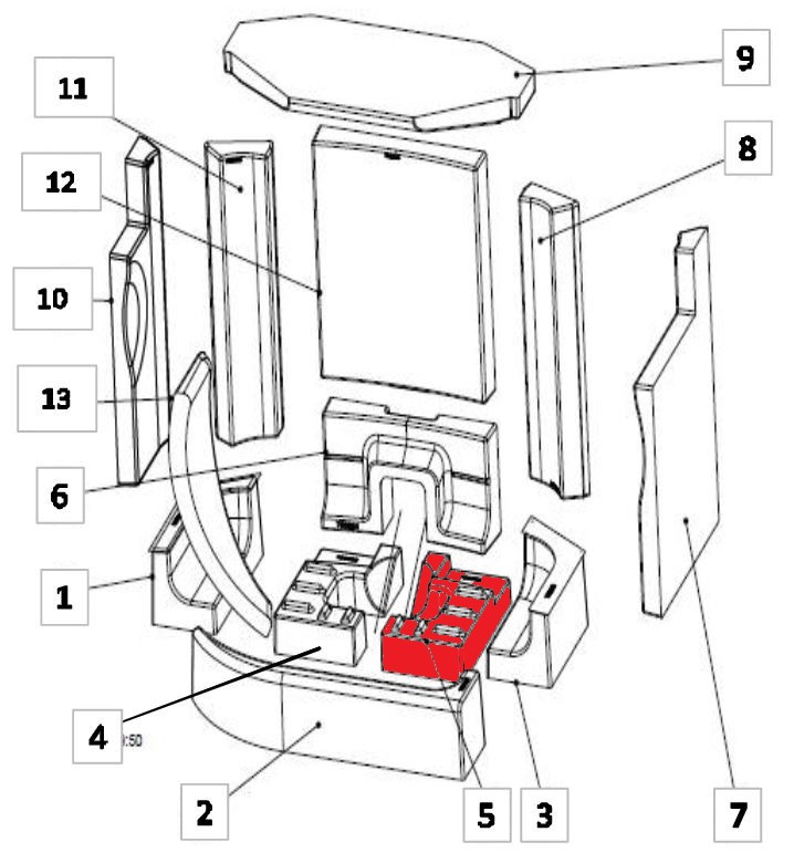 Austroflamm Clou Duo pierre de sole droit intérieur