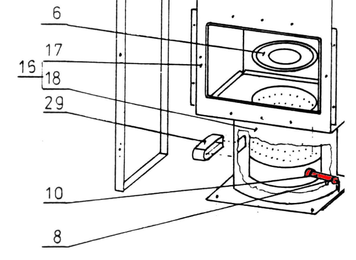 Wamsler OS 4/5 Vario indløbsstykke