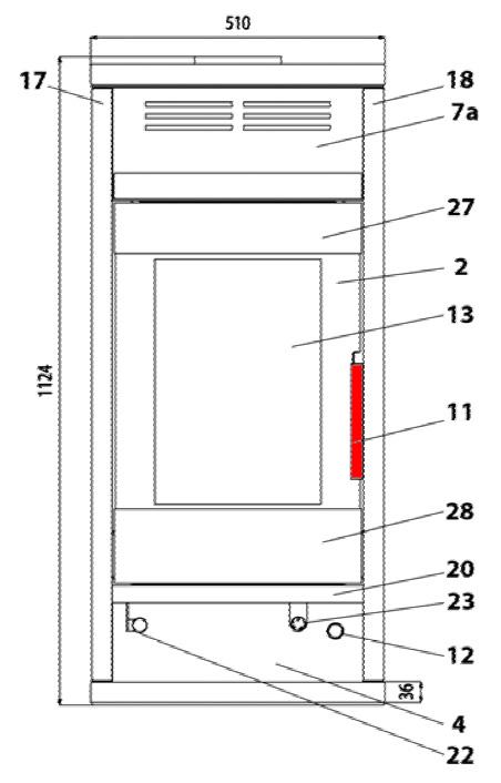 Haas-Sohn RHO 233.17 dørhåndtag Haas-Sohn RHO 233.17 dørhåndtag