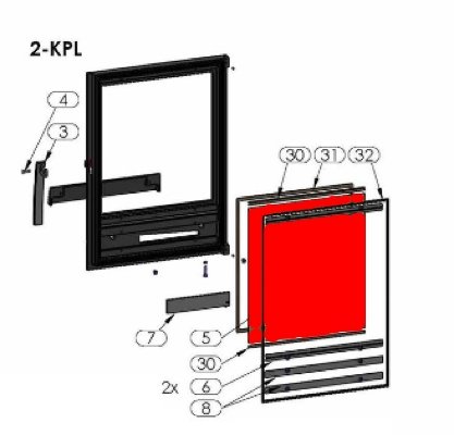 Oranier Patrona III vitre vitrocéramique Oranier Patrona III vitre vitrocéramique