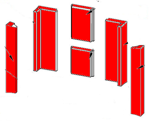 Spartherm Stovo L plus pietra laterale set