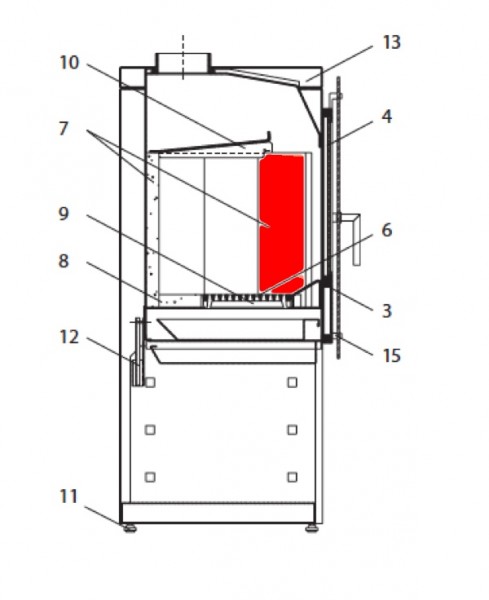 Wodtke Tabo cegła boczna z lewej strony