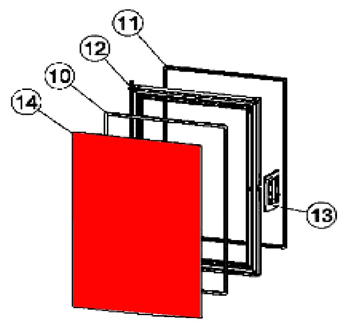 Austroflamm Yan Xtra vetro