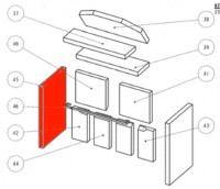 Wamsler Komet KF 101 sidesten venstre Wamsler Komet KF 101 sidesten venstre