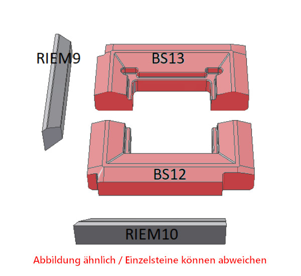 Schmid Ekko 45(45)/80 Bodemsteen Set Schmid Ekko 45(45)/80 Bodemsteen Set