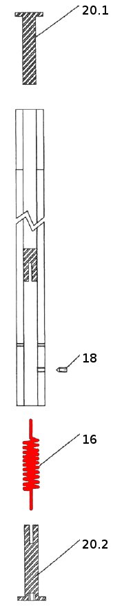 Justus Polarfeuer R2 molla sportello A