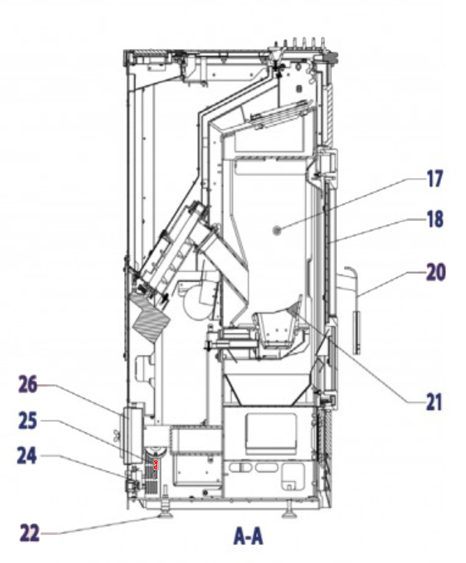 Haas-Sohn Eco-Pellet 302.07 Luchtstroomsensor