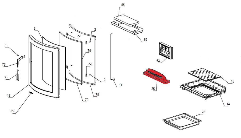 La Nordica Norma Classic S grille verticale La Nordica Norma Classic S grille verticale