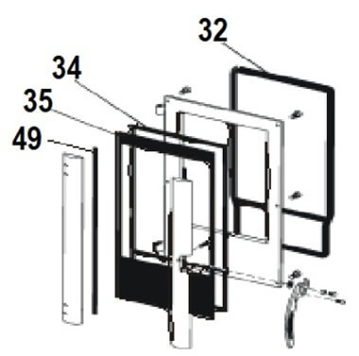 Austroflamm Stola glas