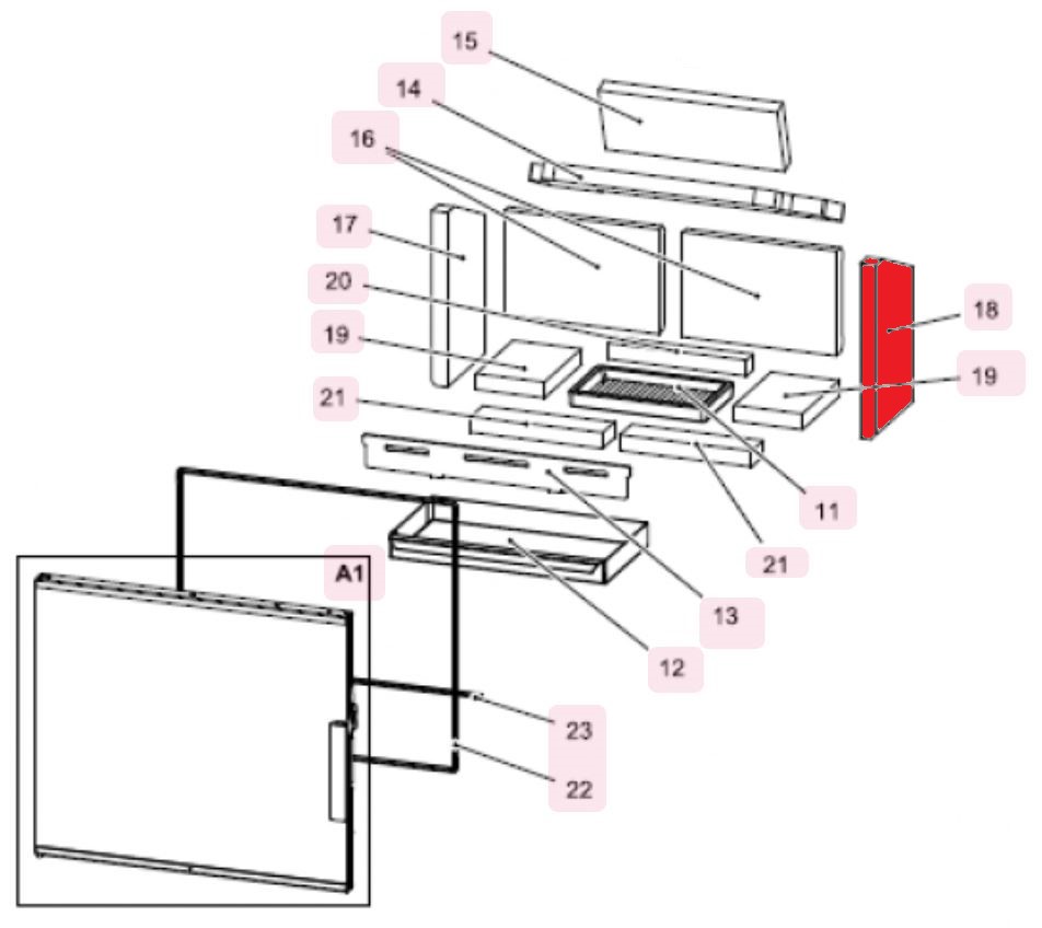 Haas-Sohn Westminster easy 347.15 Zijsteen rechts Haas-Sohn Westminster easy 347.15 Zijsteen rechts