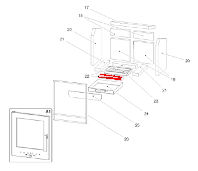 Haas+Sohn Treviso II 339.15 Bodenstein vorne Explosionszeichnung Haas+Sohn Treviso II 339.15 Bodenstein vorne Explosionszeichnung