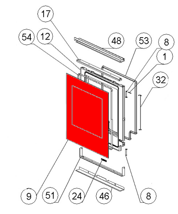 La Nordica Anthea glas La Nordica Anthea glas