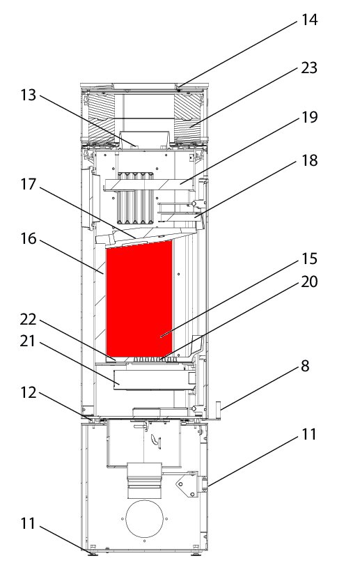 Wodtke KK 95-1 sidesten venstre Wodtke KK 95-1 sidesten venstre