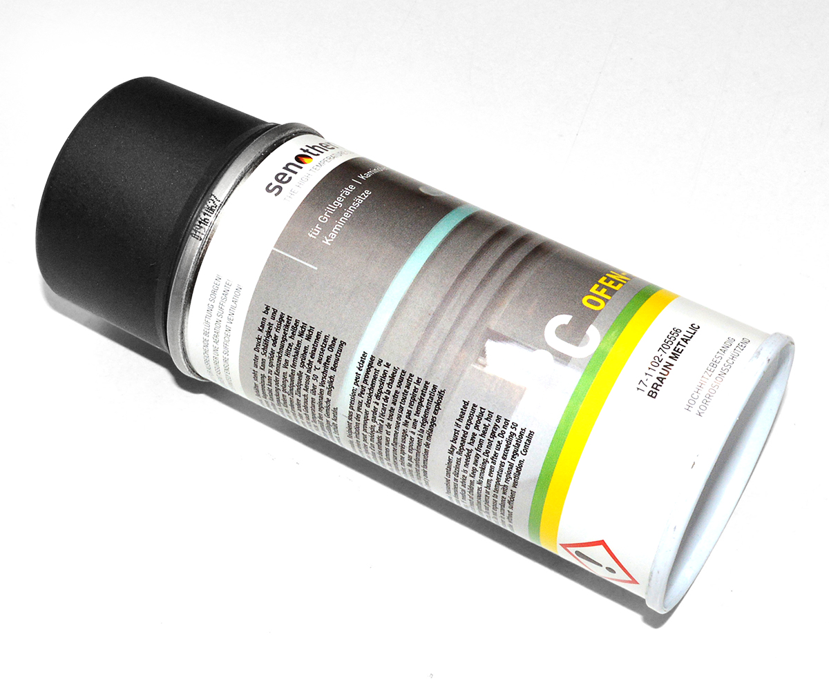Senotherm Ofenspray braun metallic Sprühdose Senotherm Ofenspray braun metallic Sprühdose