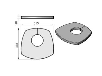 Termatech TT3 plaque de dessus