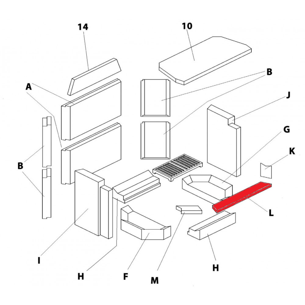 Haas-Sohn Exquisit 182.18 forsten midten oven