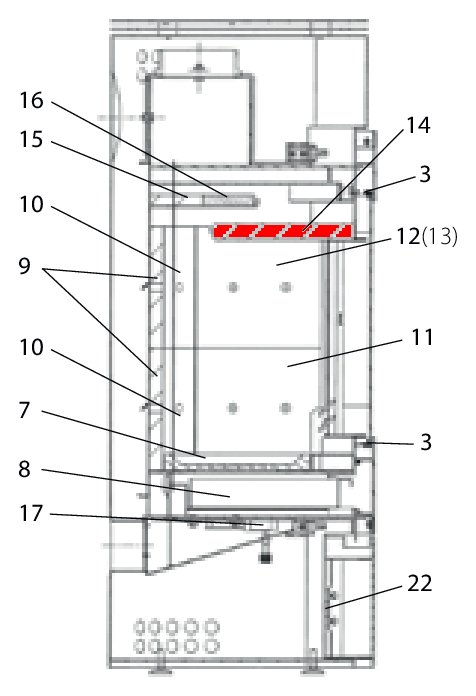 Wodtke Dance Zugumlenkung unten Prallplatte Wodtke Dance Zugumlenkung unten Prallplatte