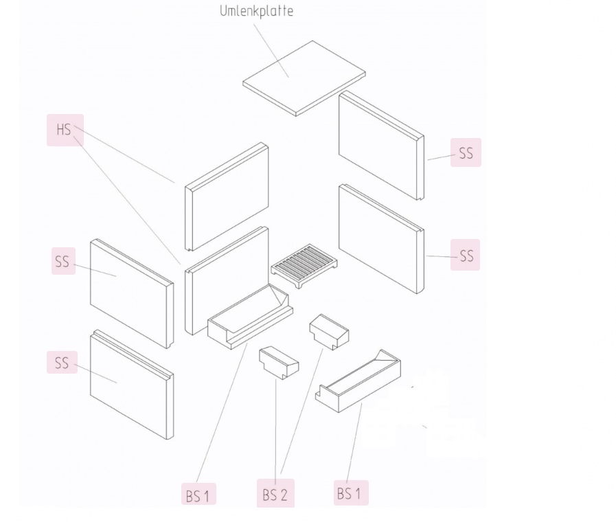 Haas-Sohn Esprit II 185.16 skamolsæt Haas-Sohn Esprit II 185.16 skamolsæt