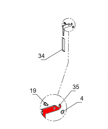 La Nordica TermoRossella Plus EVO D.S.A. 4.0 dørhådtag håndtag til brænderum