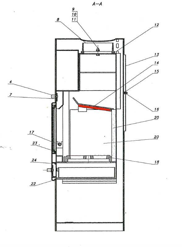 Fireplace Luxemburg zamocowanie moduł zmiany kierunku ciągu B