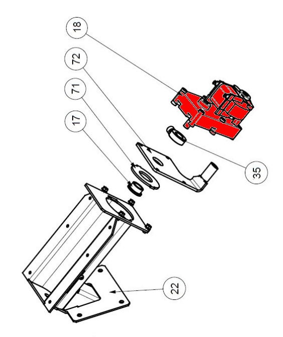 Wamsler WP 2-8 sneglmotor