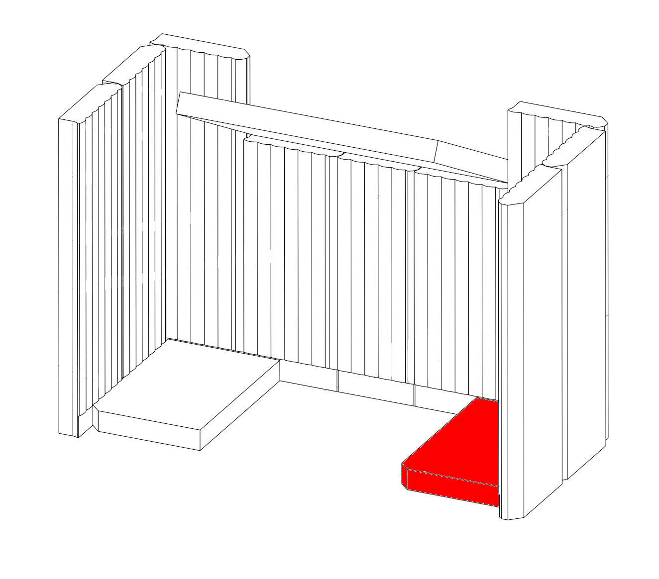 Romotop Riano 02B06 Bodemsteen rechts