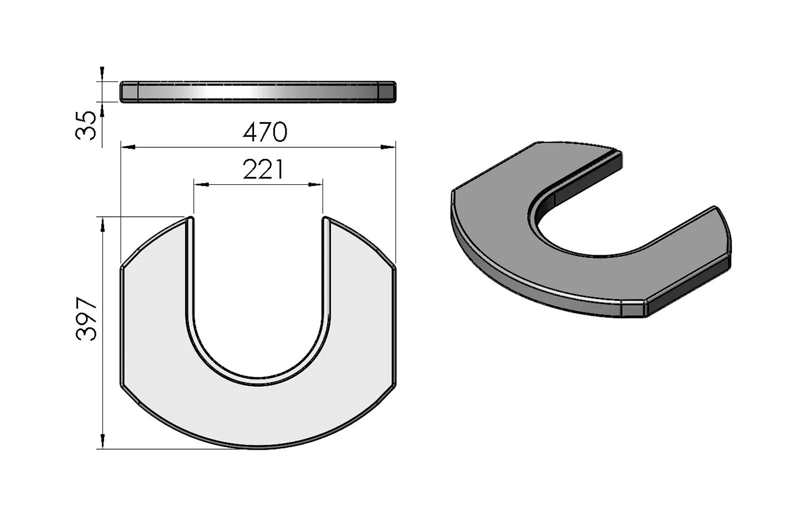 Termatech TT20 afdækningsplade sandsten