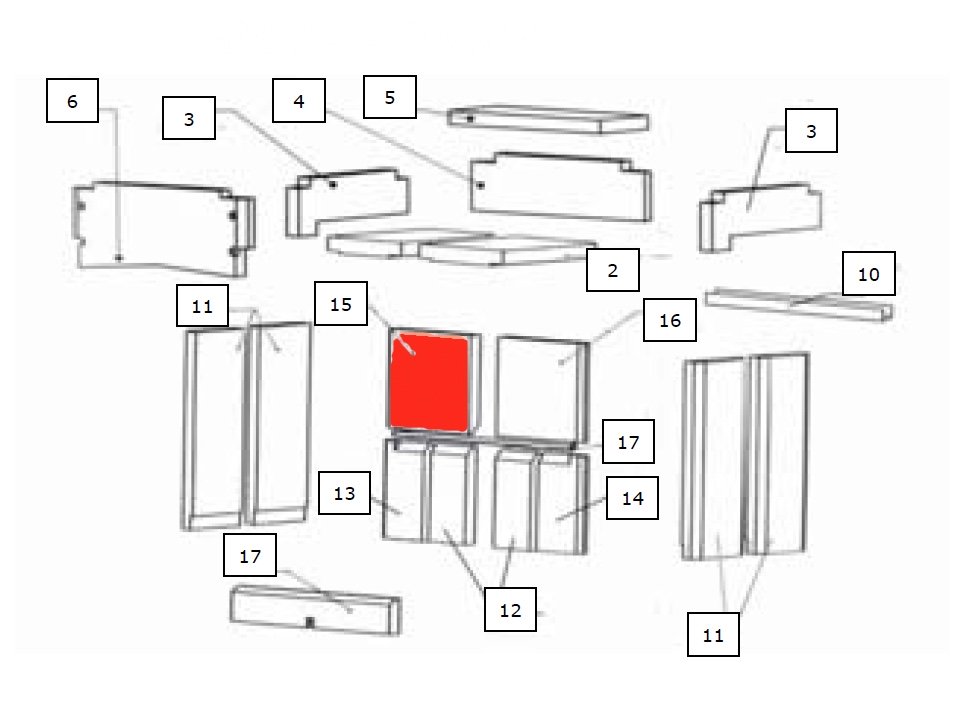 Wamsler Etna bagsten venstre oven Wamsler Etna bagsten venstre oven