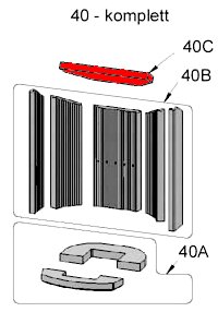 Oranier Arktis 5 déflecteur B