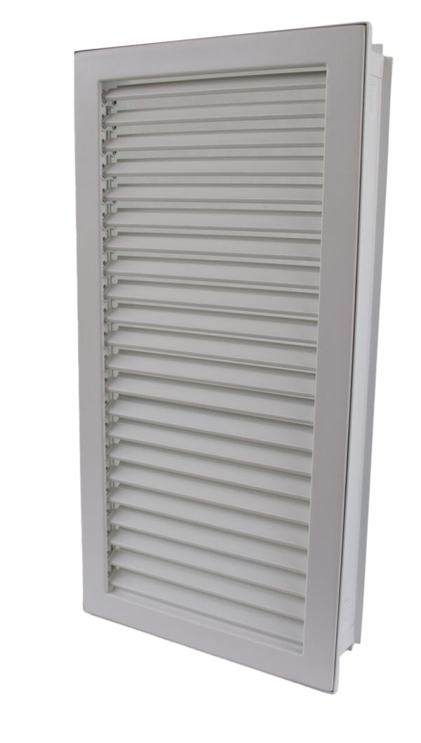 Warmluftgitter hochkant weiß SMWGpbhk1535w