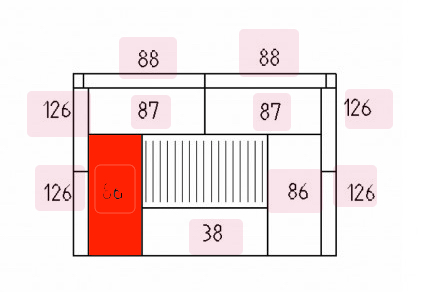 Haas-Sohn Viking II 168.17 bundsten venstre A Haas-Sohn Viking II 168.17 bundsten venstre A